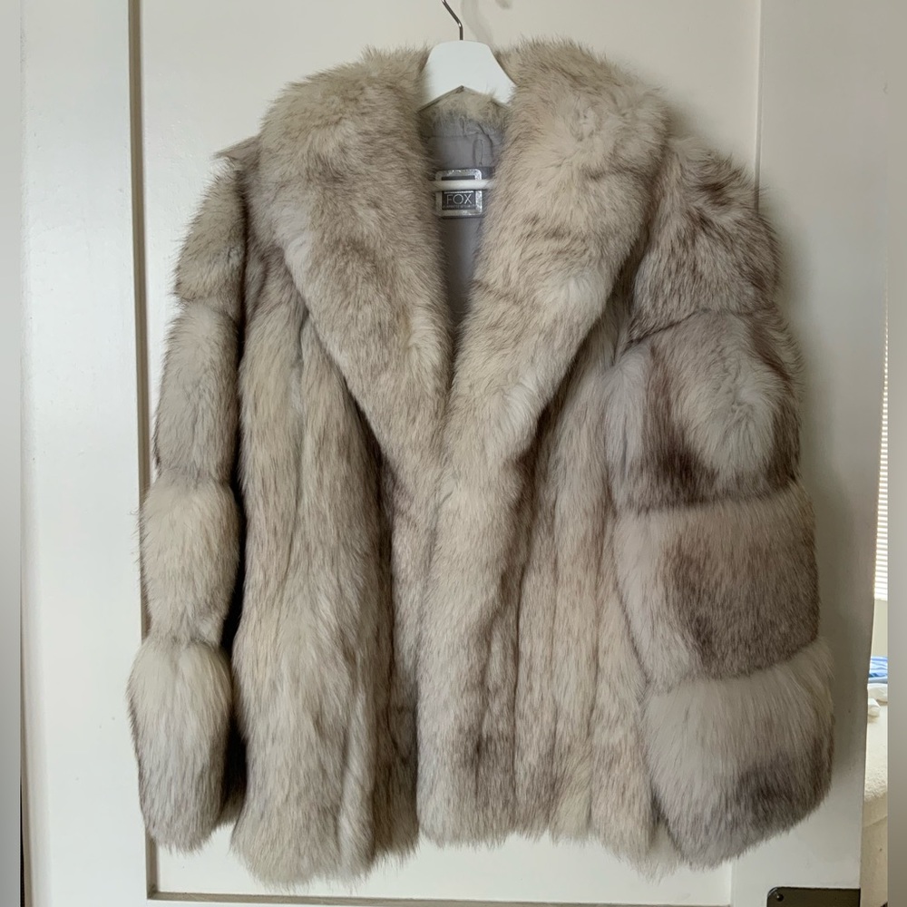 Genuine Fox Fur Coat
